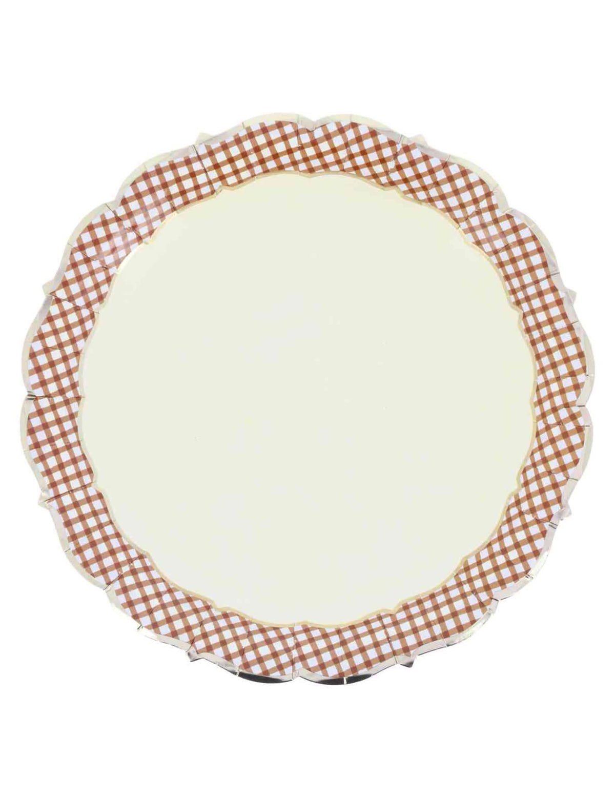 8 Platos de cartón Cottage Living 23 cm