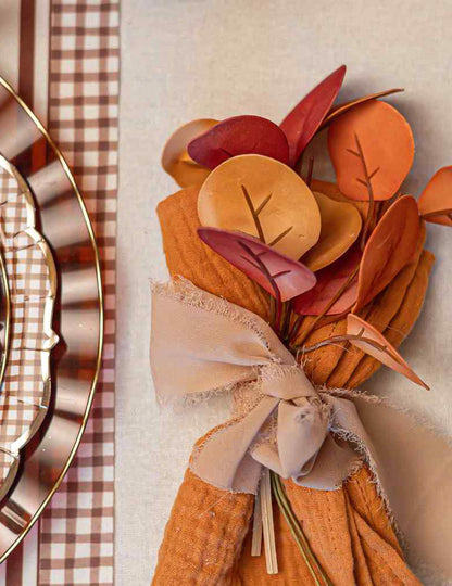 8 Platos de cartón Cottage Living 23 cm