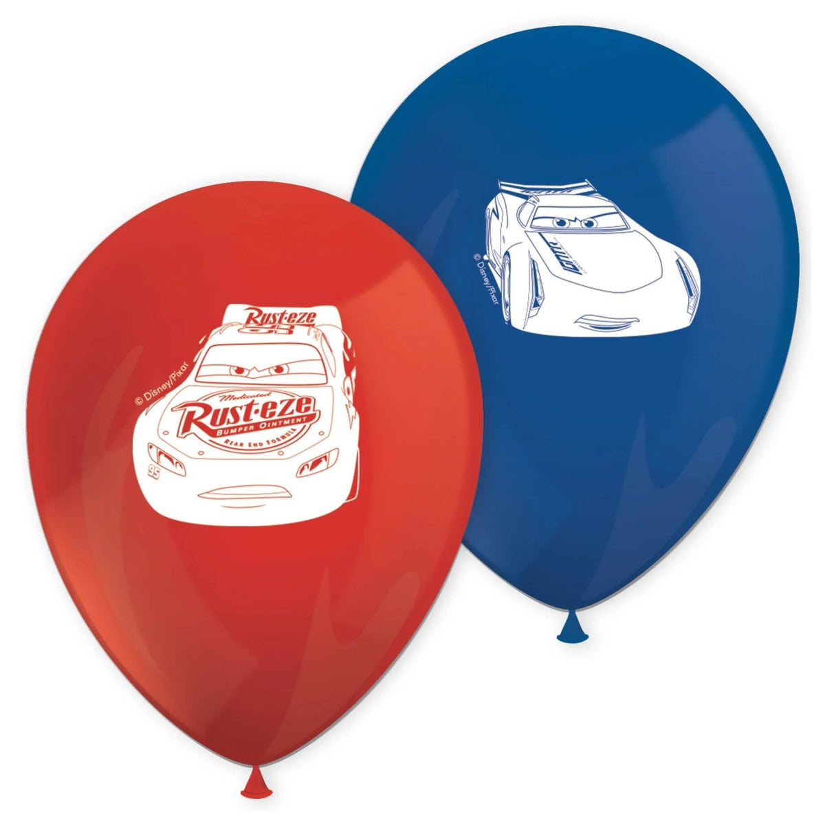 8 Globos de látex Cars™