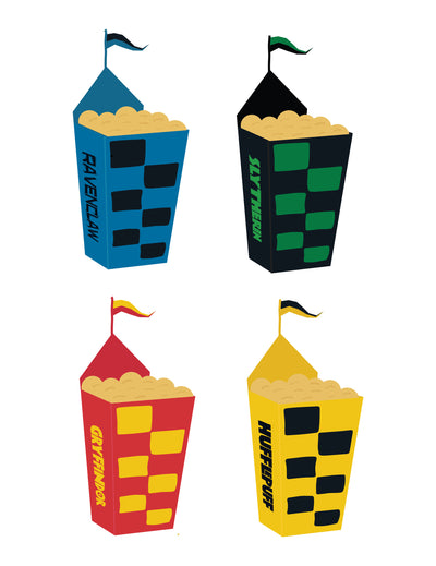 8 Cajas de dulces Quidditch Harry Potter™
