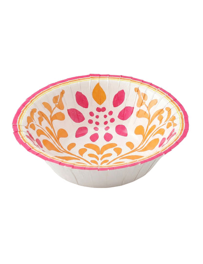 8 tazones de cartón Pink Limonade 13,5 cm