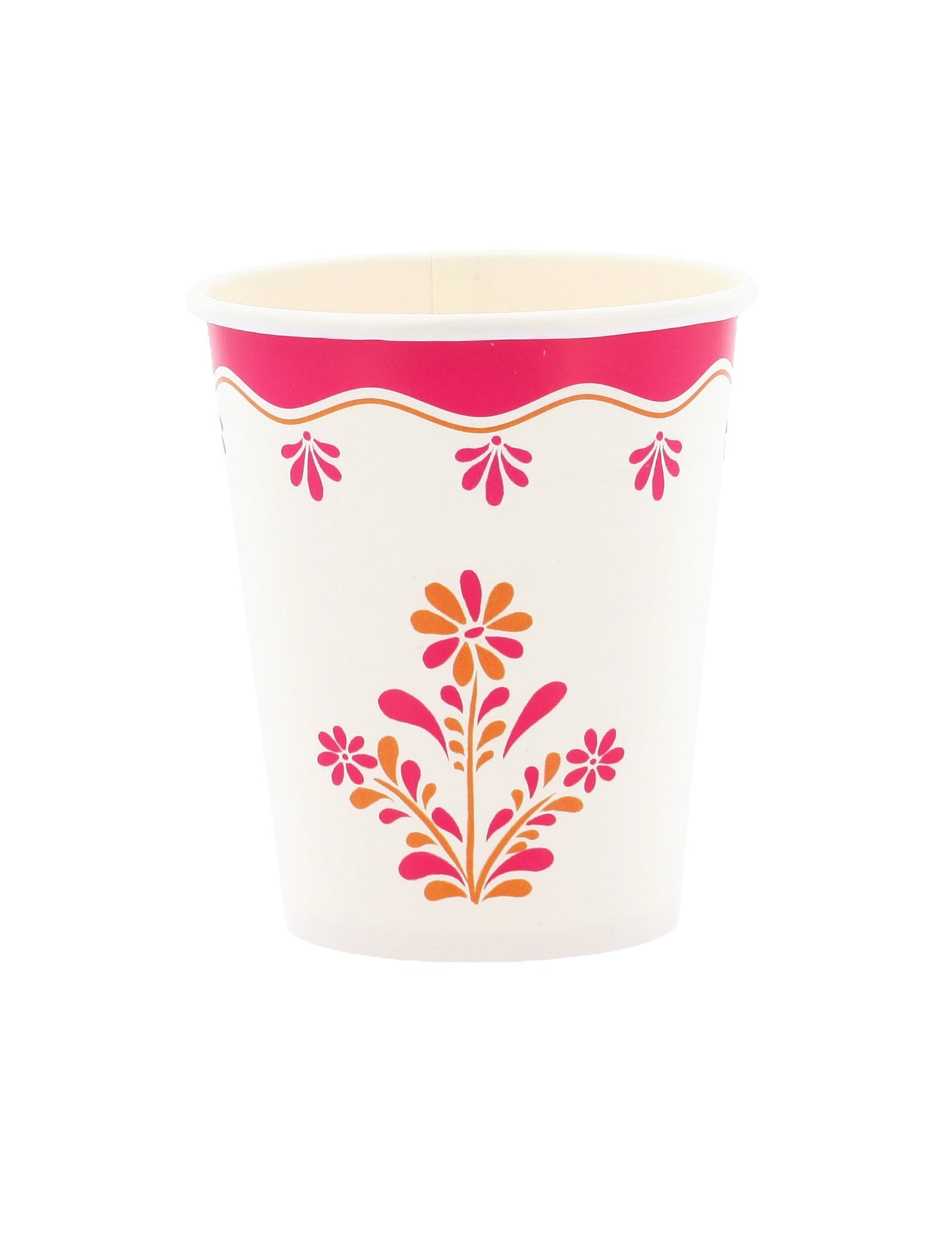 8 vasos de cartón Pink Limonade 255 ml