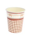 8 Vasos de cartón Cottage Living 255 ml