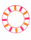 8 platos pequeños de cartón Pink Limonade 18 cm