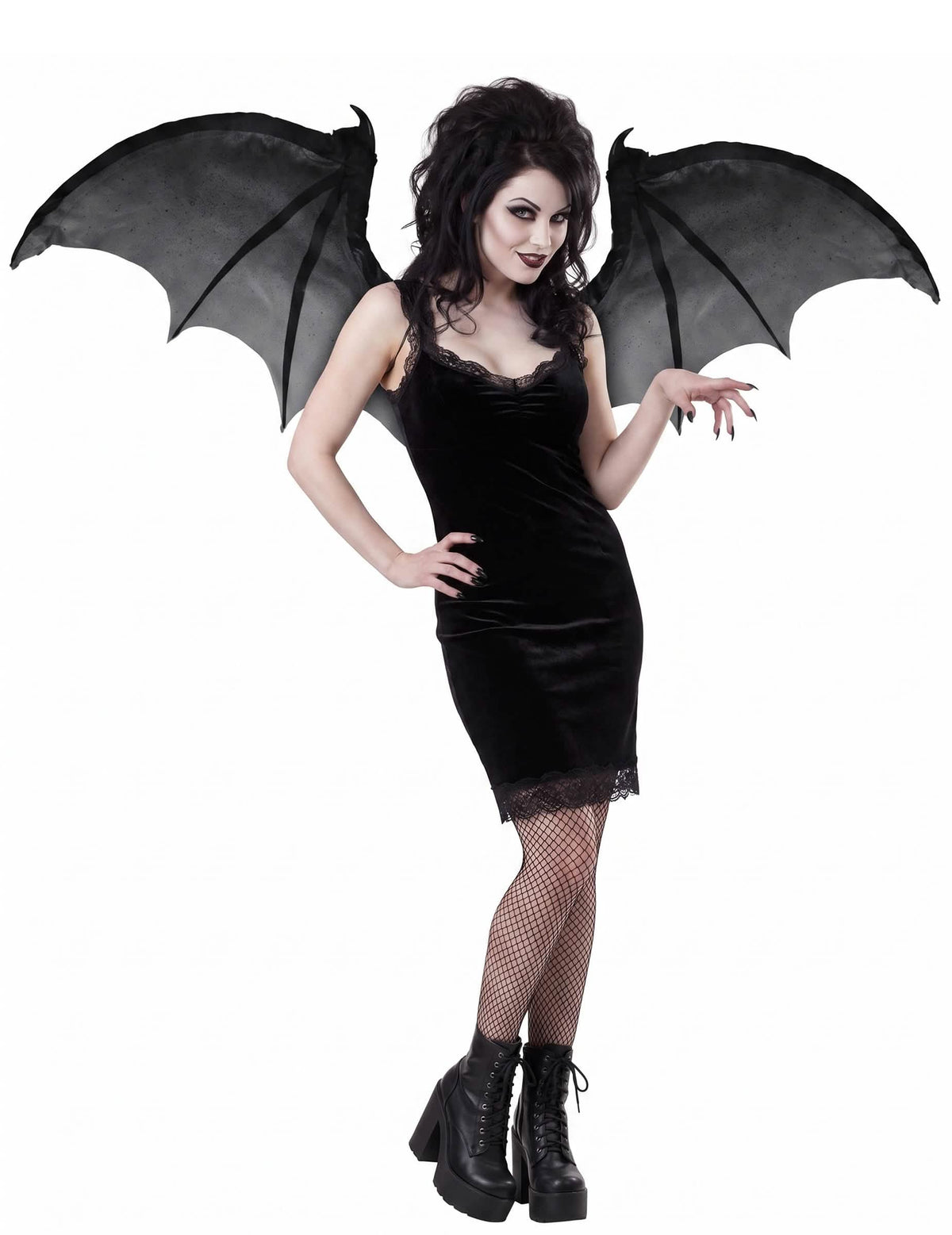 Alas de murciélago demonio 122 cm