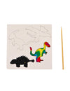 Álbum de colorear mágico dinosaurio