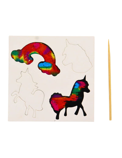 Álbum de colorear mágico unicornio