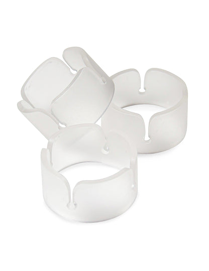 6 anillos clip para globo