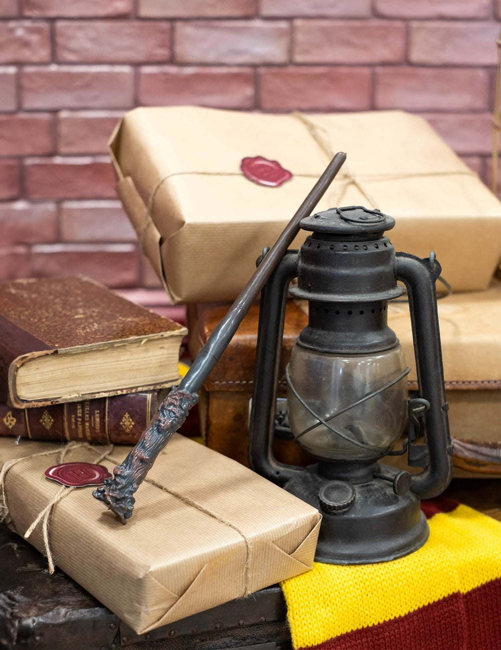 Mise en situación de la Varita de de lujo Harry Potter