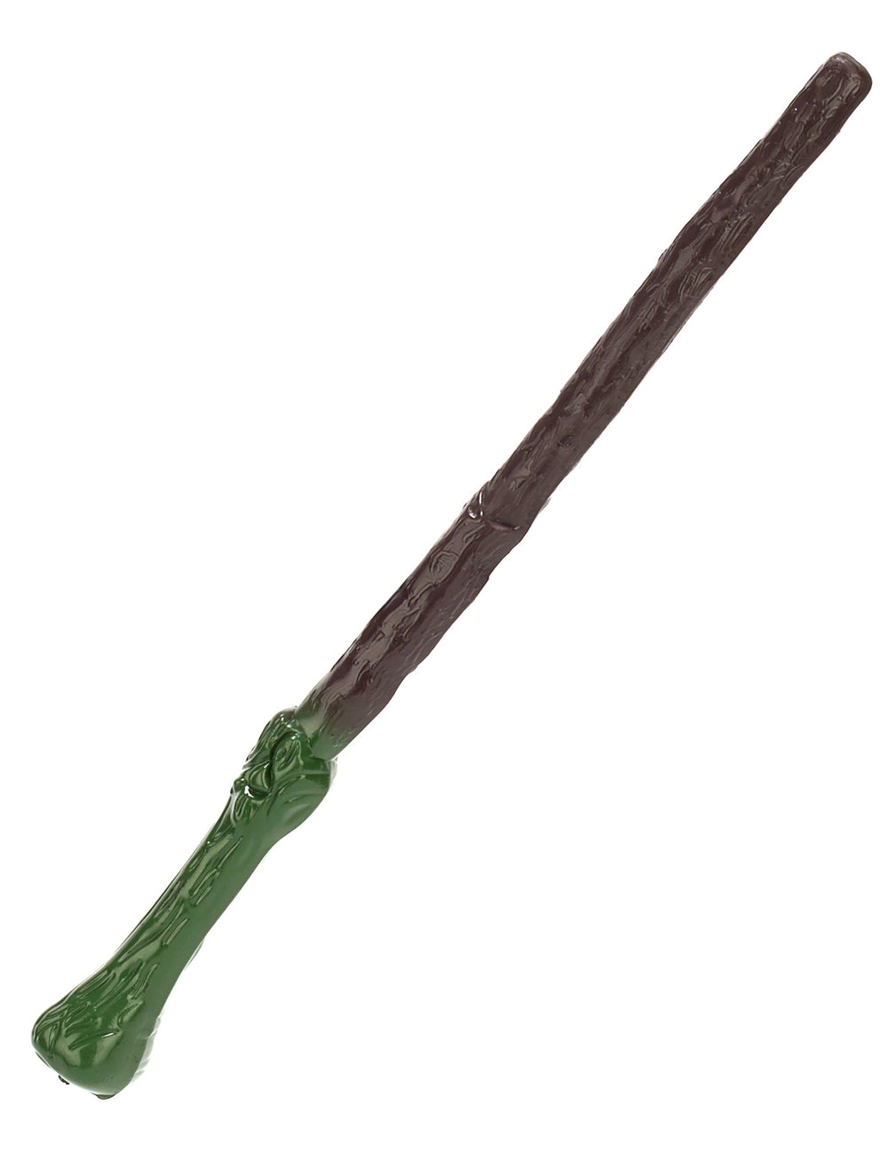 Baguette de sorcier pour adulte et enfant marron et vert
