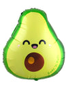 Globo de aluminio Aguacate Kawaii 52 x 60 cm