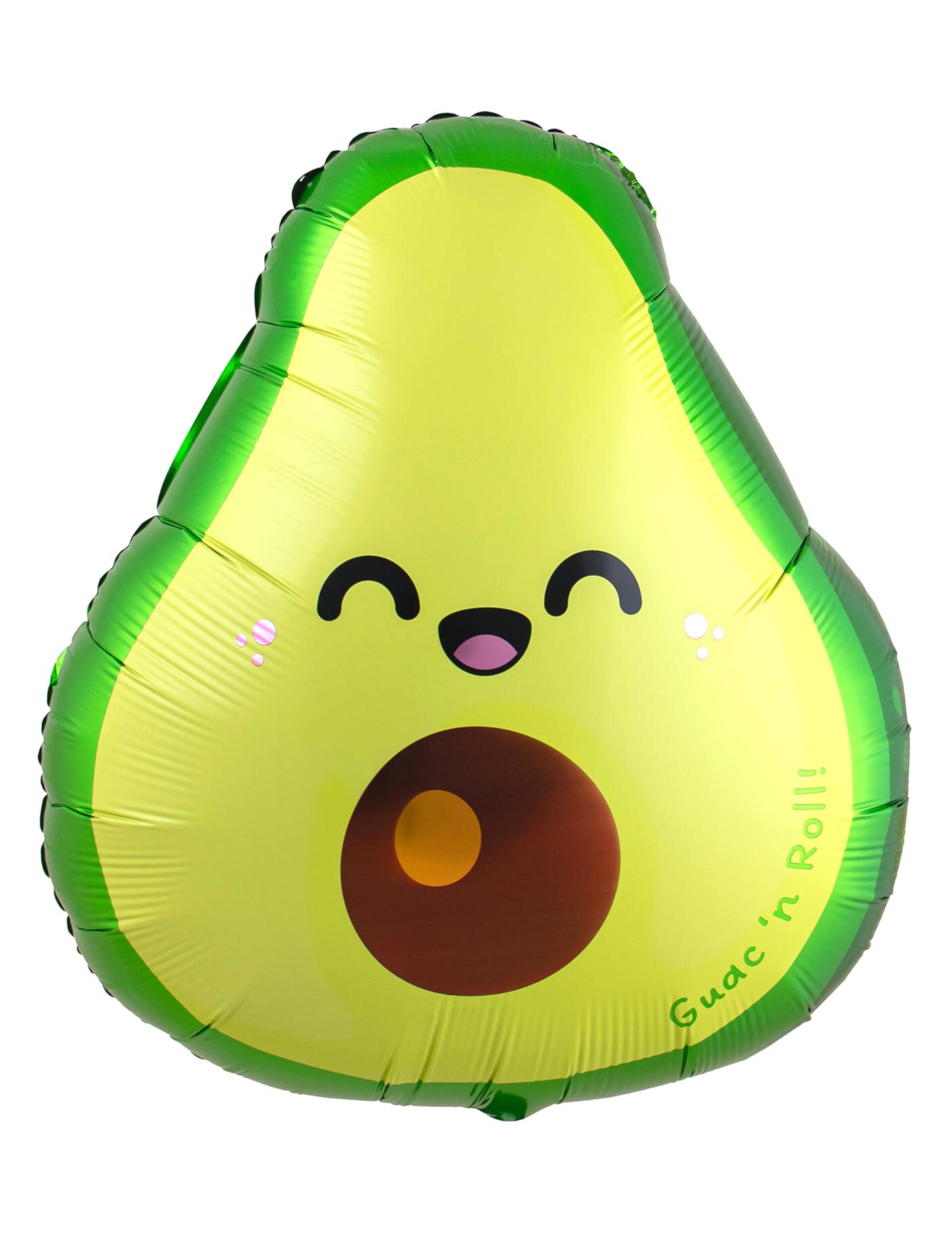 Globo de aluminio Aguacate Kawaii 52 x 60 cm