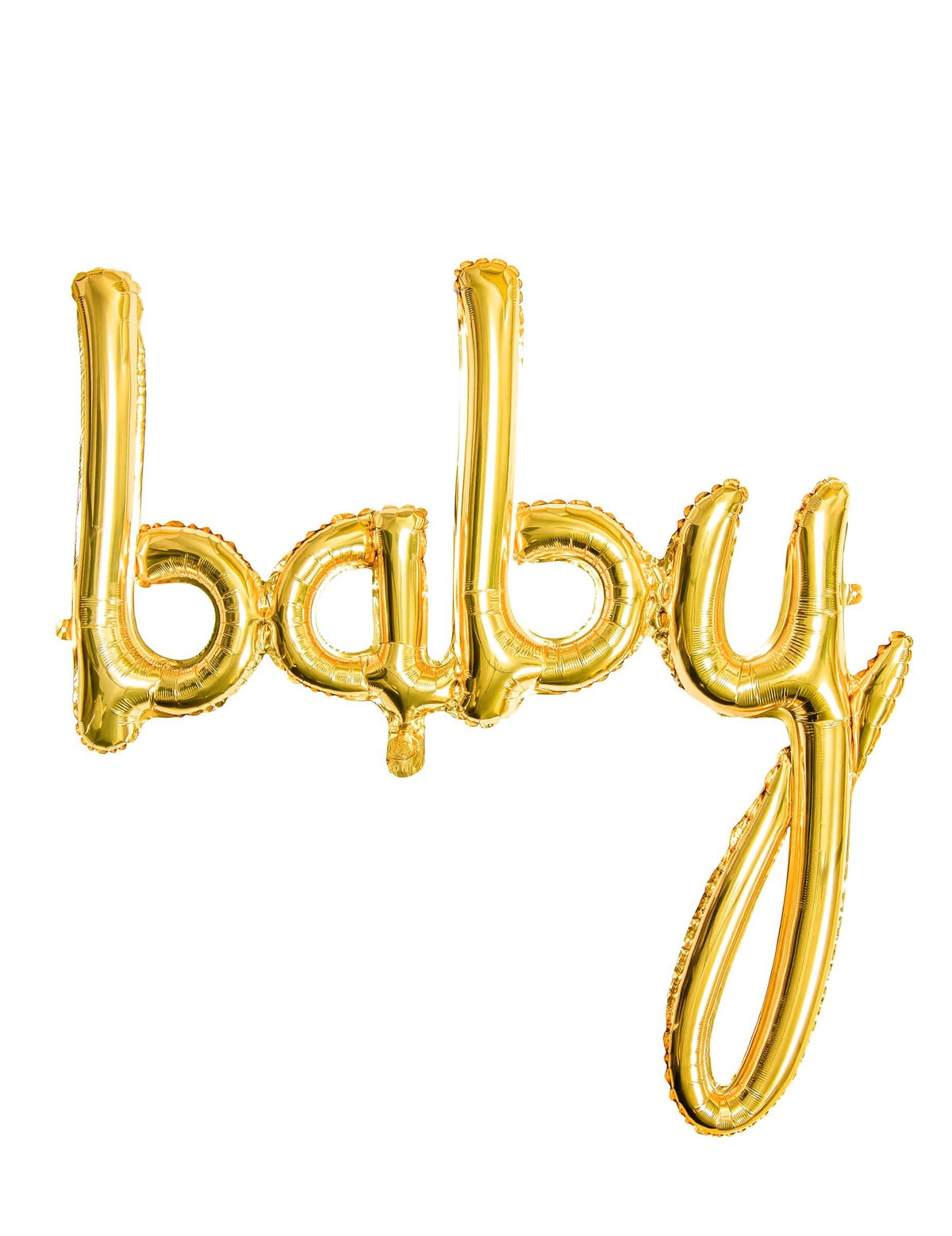 Ballon aluminium baby pour décoration doré