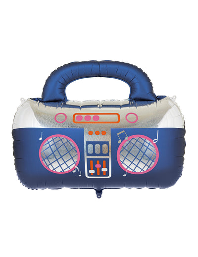 Globo de aluminio Boombox 98x70,5 cm