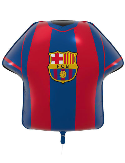 Globo de aluminio en forma de camiseta FC Barcelona