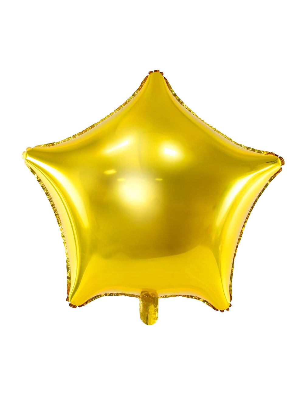 globo de aluminio estrella dorada