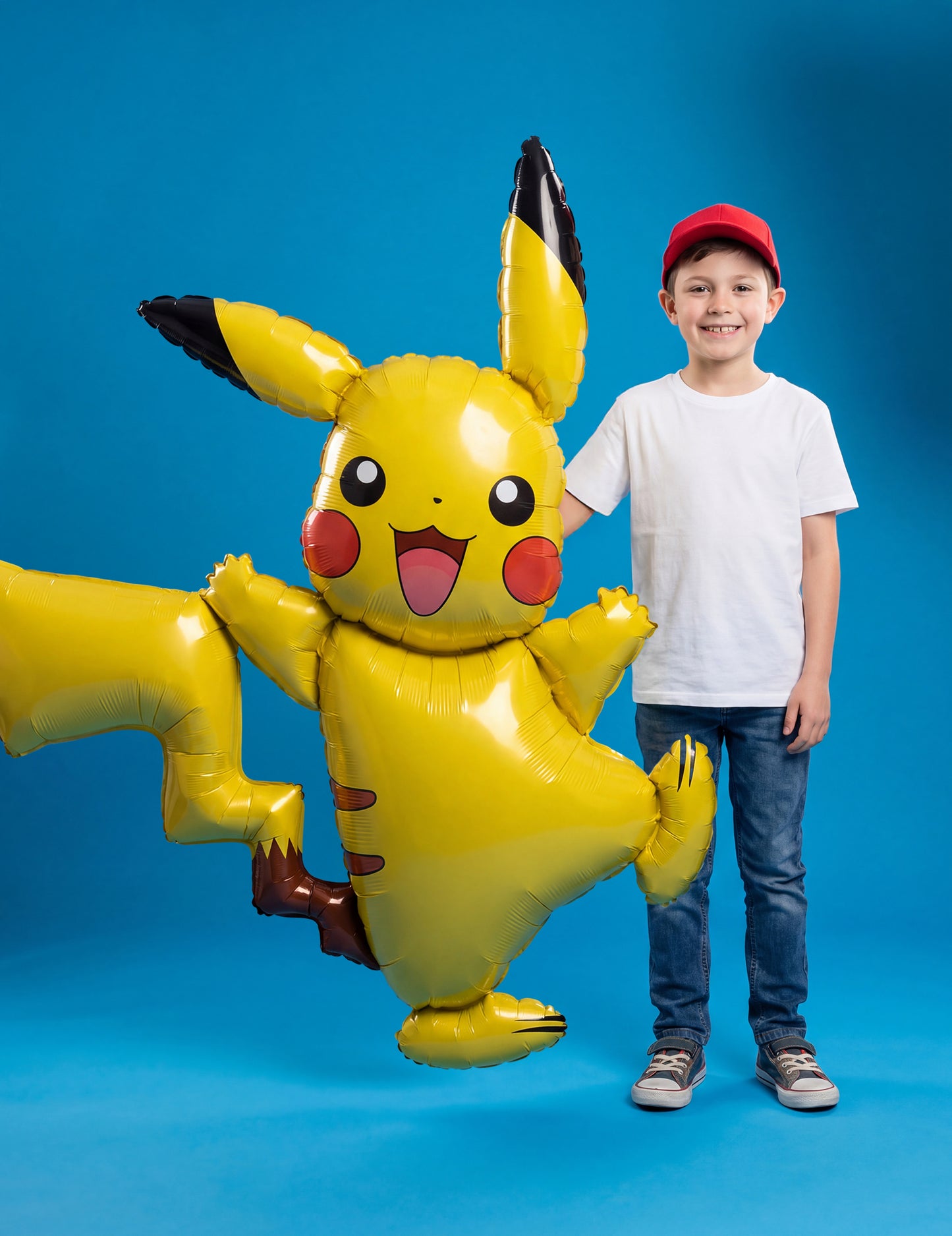 Globo aluminio Pikachu Pokemon™ 132 x 144 cm