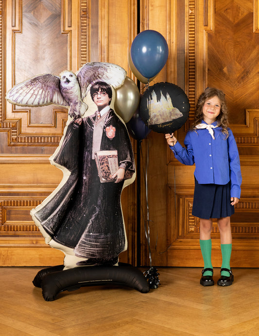 Globo de aluminio Harry Potter™ Castillo de Hogwarts 35 cm