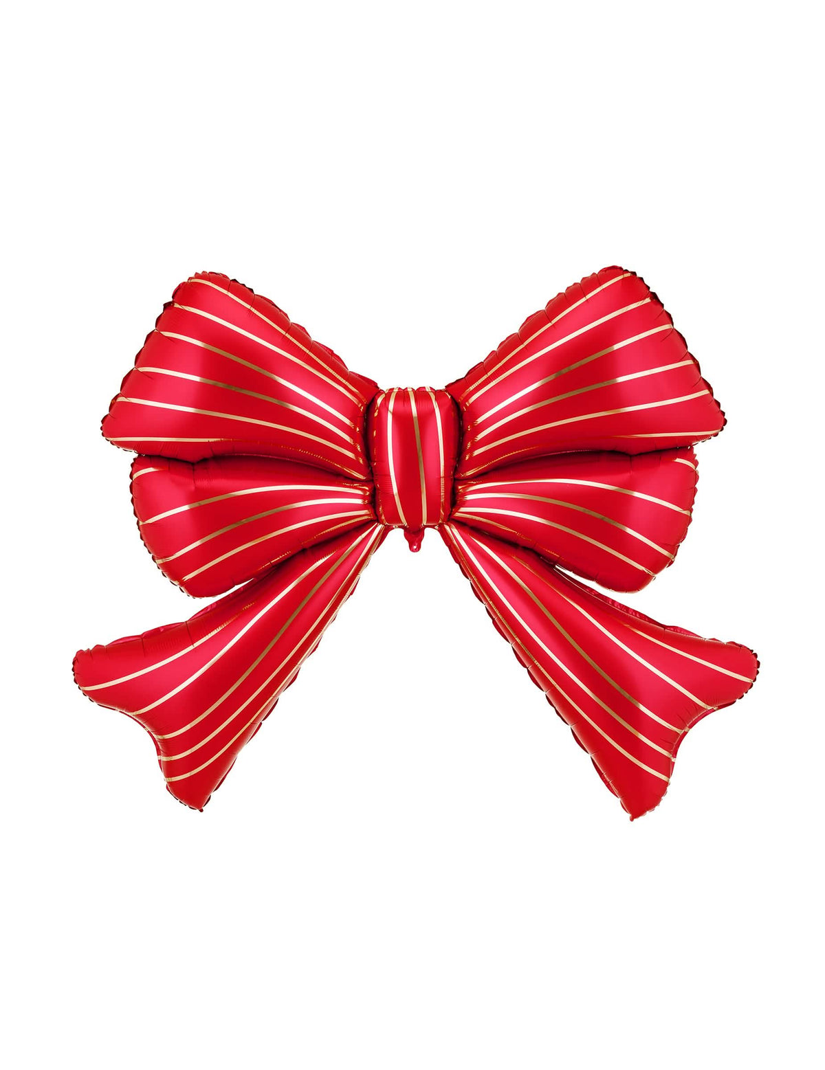 Globo de papel de aluminio Lazo XXL rojo 139 x 111 cm
