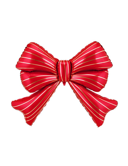 Globo de papel de aluminio Lazo XXL rojo 139 x 111 cm
