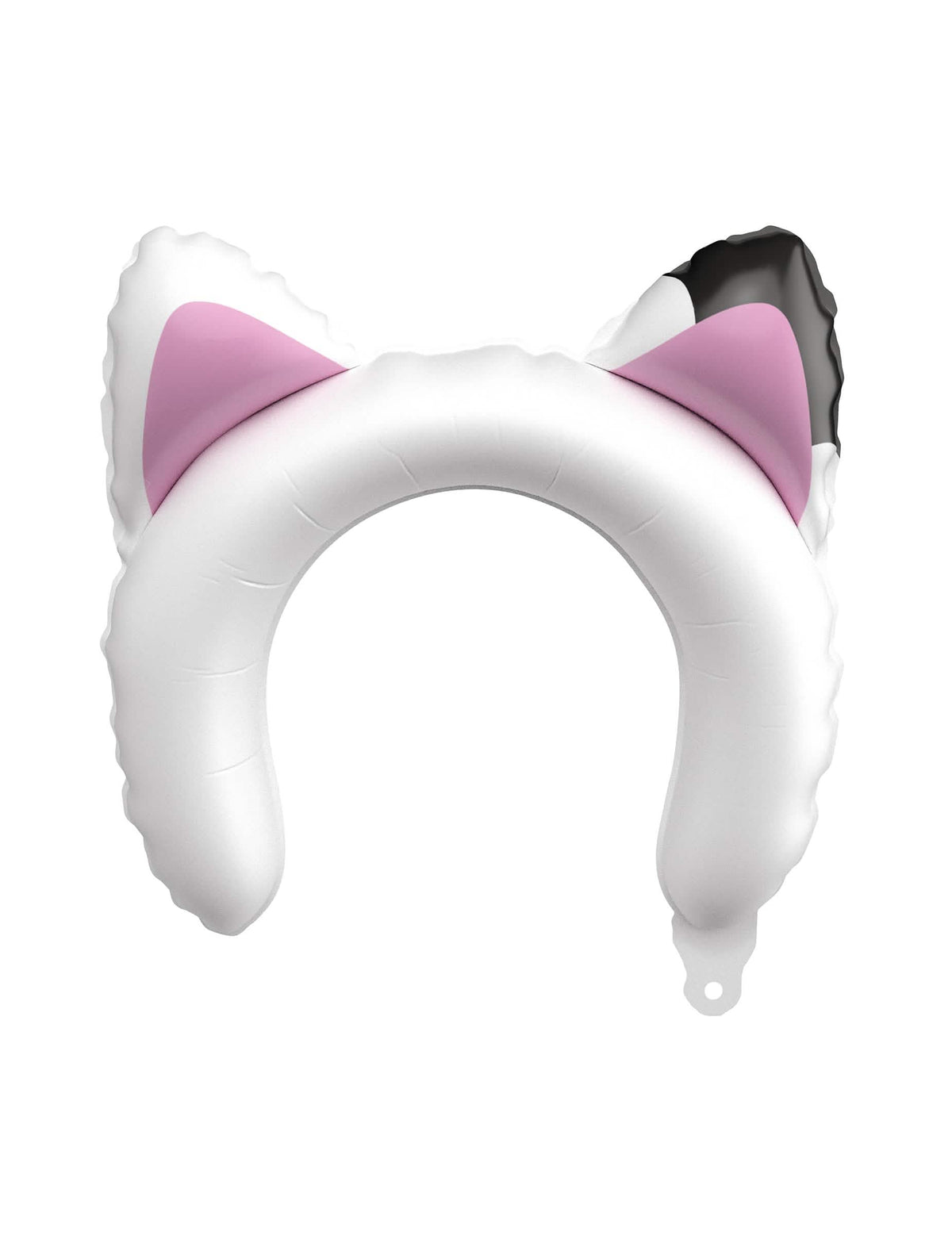 Ballon aluminium Oreilles de chat Gabby et la maison magique pour enfant blanc rose et noir