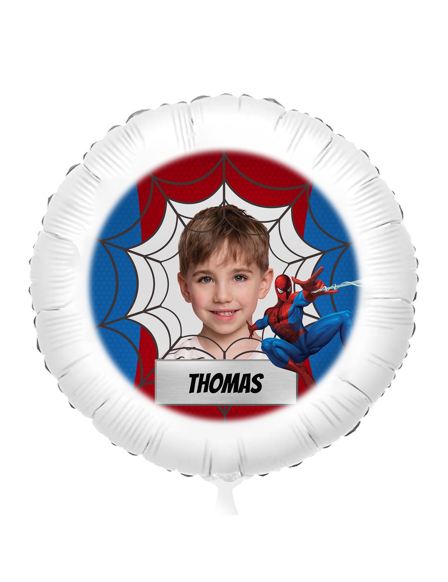 Globo de aluminio personalizable Spider-Man 50 cm