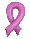 Ballon aluminium Ruban rose pour décoration rose