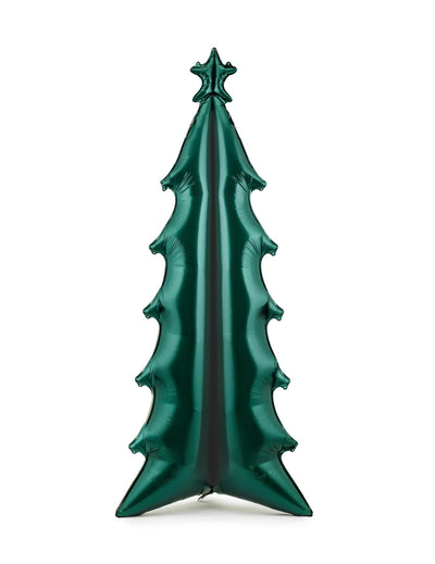 Globo de aluminio Árbol de Navidad XXL verde 77 x 184 cm