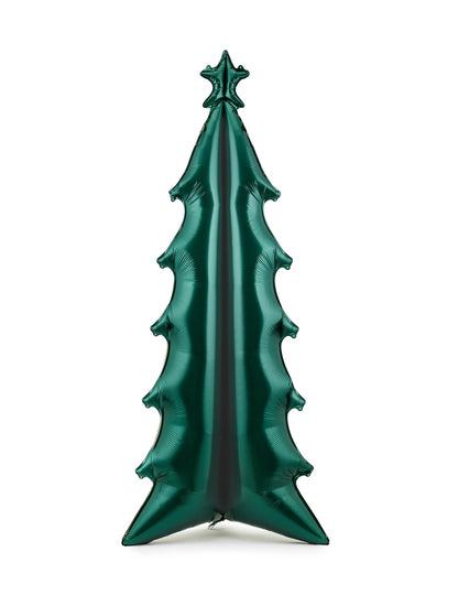 Globo de aluminio Árbol de Navidad XXL verde 77 x 184 cm