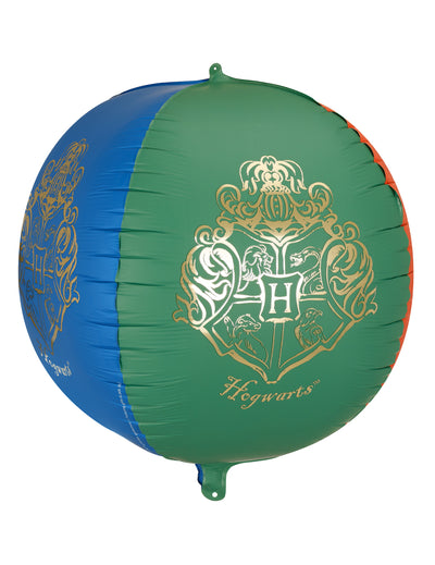 Globo de aluminio esfera Harry Potter™ Escudo de Hogwarts 50 cm