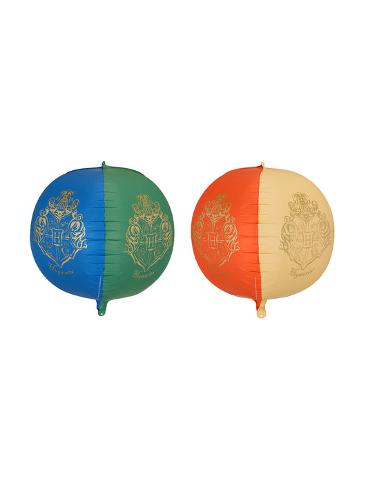 Globo de aluminio esfera Harry Potter™ Escudo de Hogwarts 50 cm
