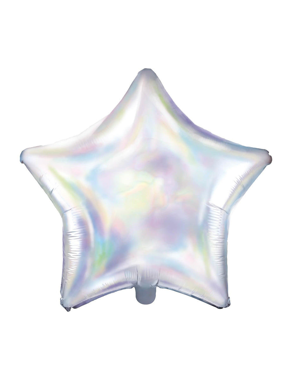 globo de aluminio estrella iridiscente