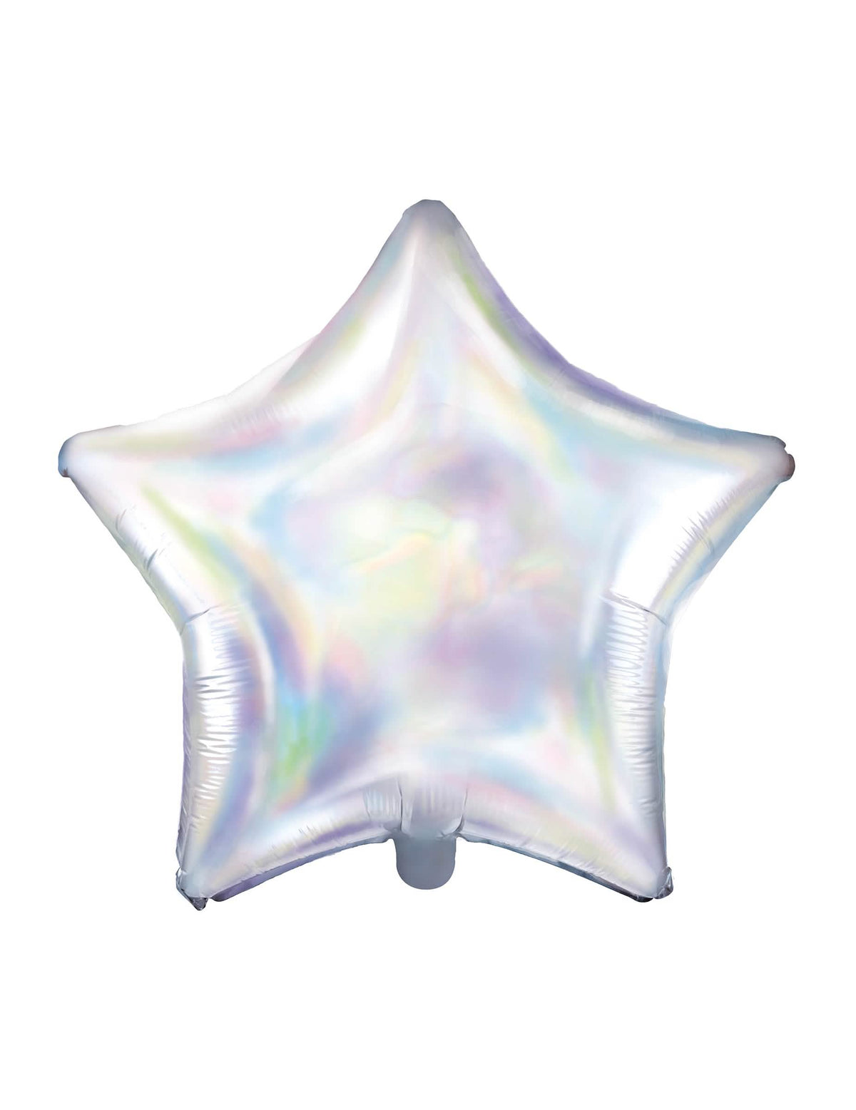 globo de aluminio estrella iridiscente