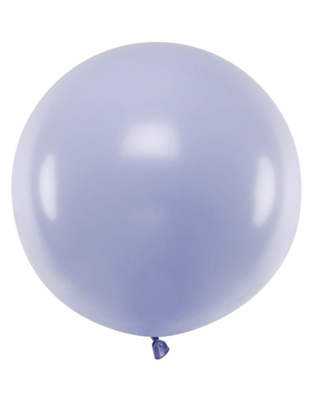 Globo gigante de látex lila