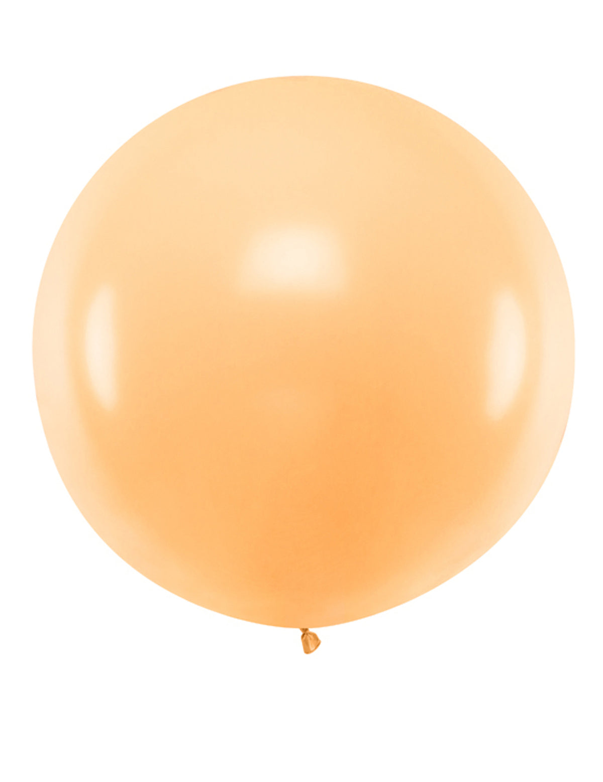 Globo gigante de látex melocotón 1 m