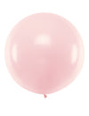 Globo de látex gigante rosa pálido 1 m