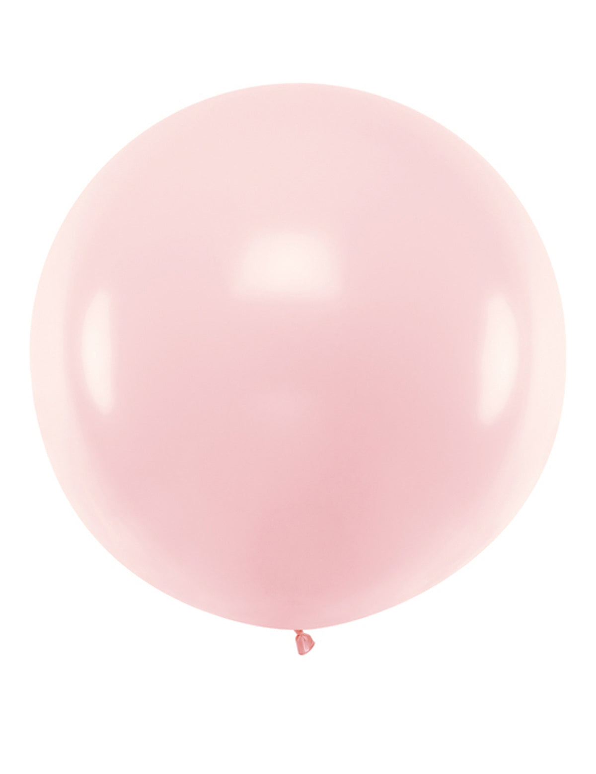 Globo de látex gigante rosa pálido 1 m