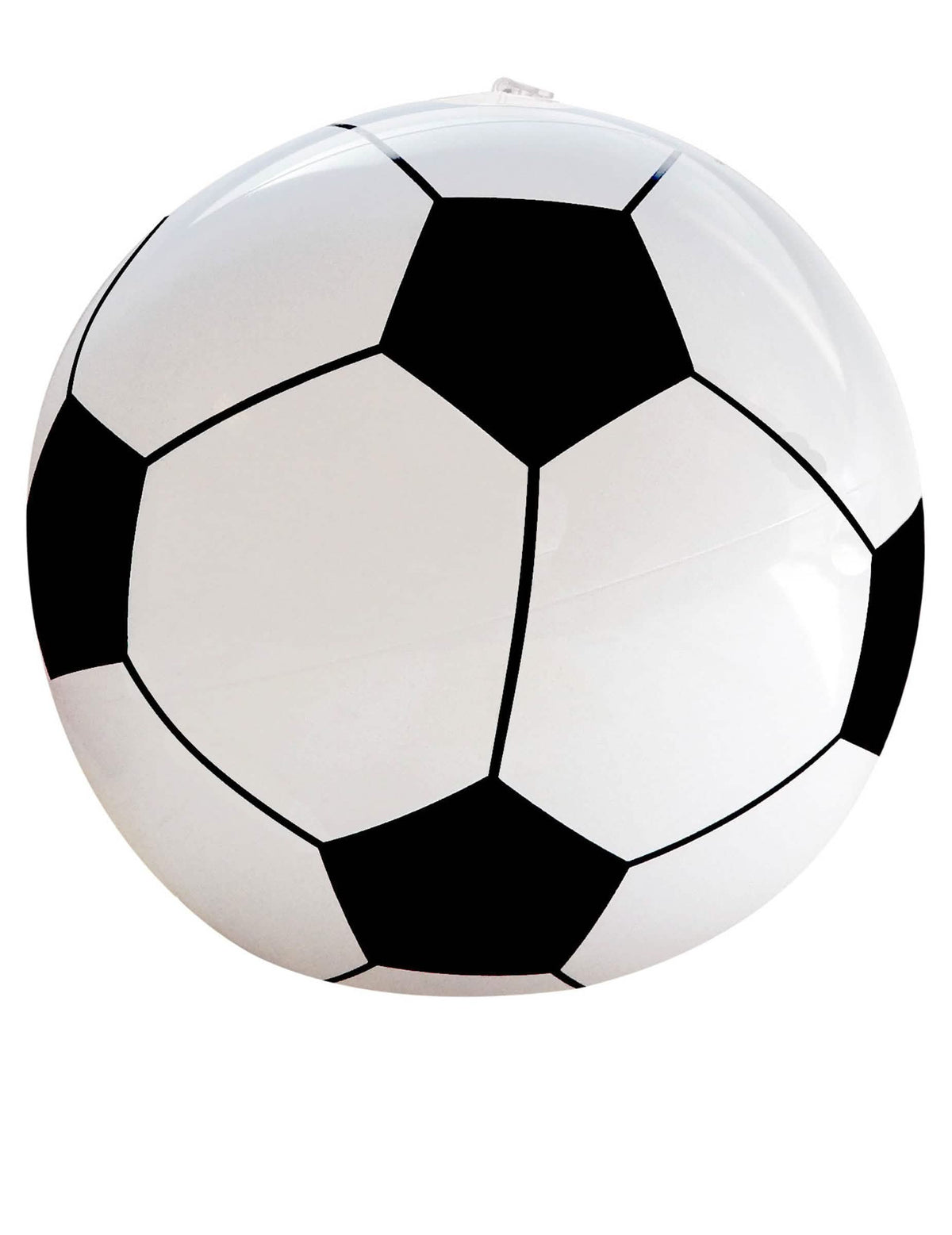 Mise en situation du ballon gonflable football