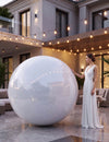 Globo gigante bola de espejo blanca 150 cm