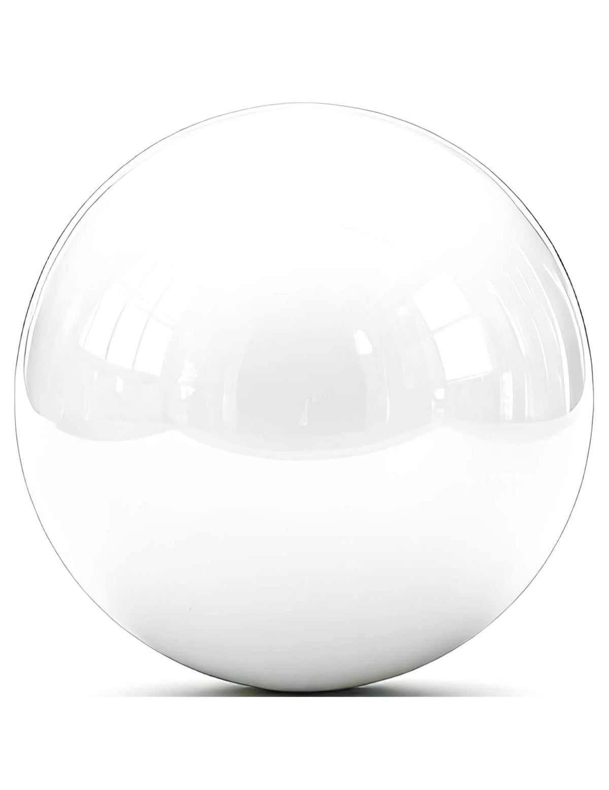 Globo gigante bola de espejo blanco 200 cm