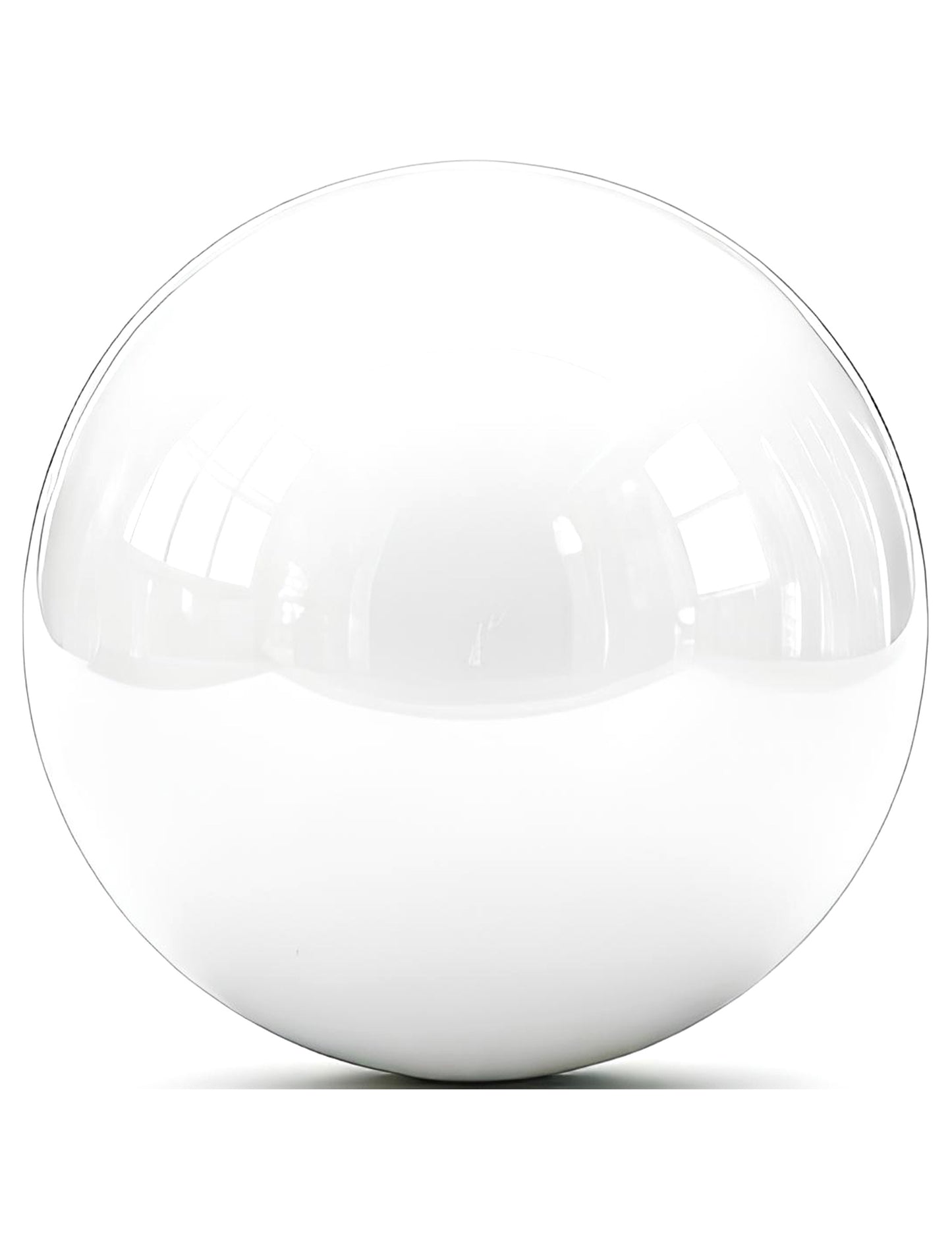 Globo gigante bola de espejo blanco 200 cm