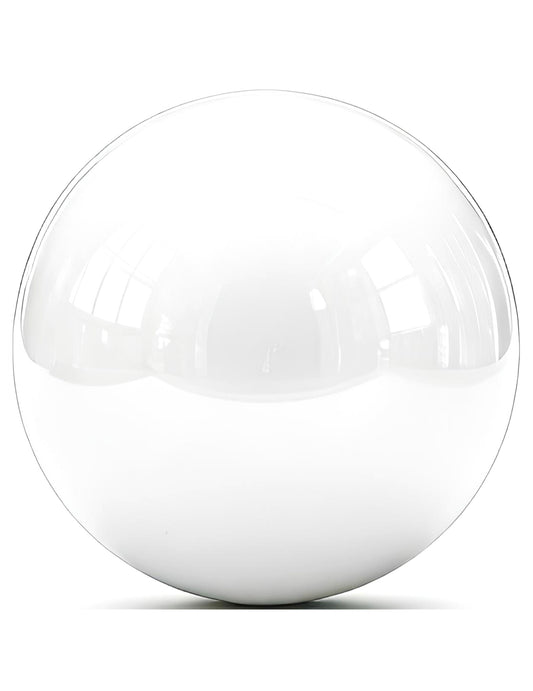 Globo gigante bola de espejo blanco 200 cm