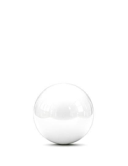 Globo gigante de bola de espejo blanco 80 cm