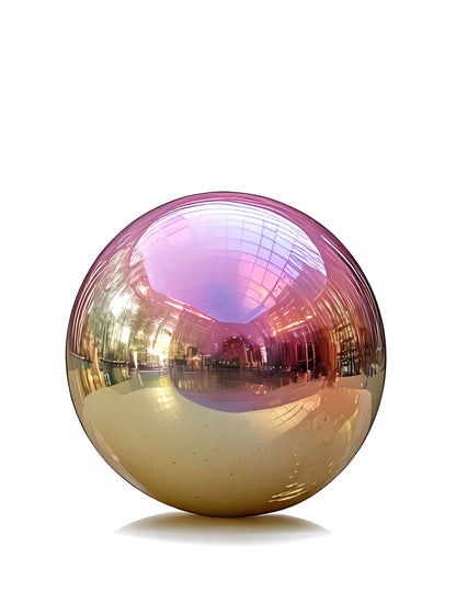 Globo gigante bola de espejo iridiscente 150 cm