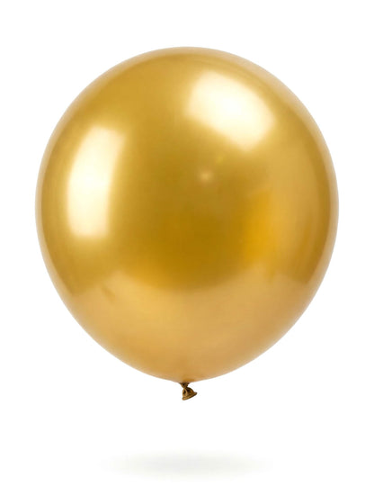Globo gigante de látex para fiesta dorado