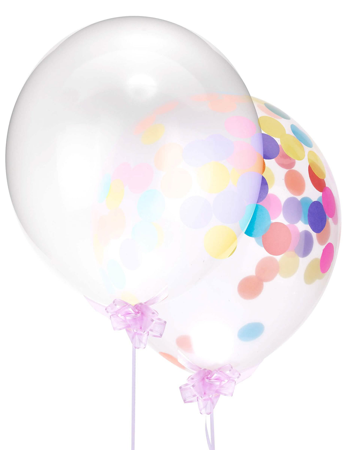 Globo gigante de látex transparente para fiesta para rellenar con confetis multicolores