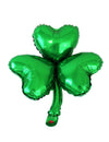 Ballon métallique trèfle St Patrick vert brillant
