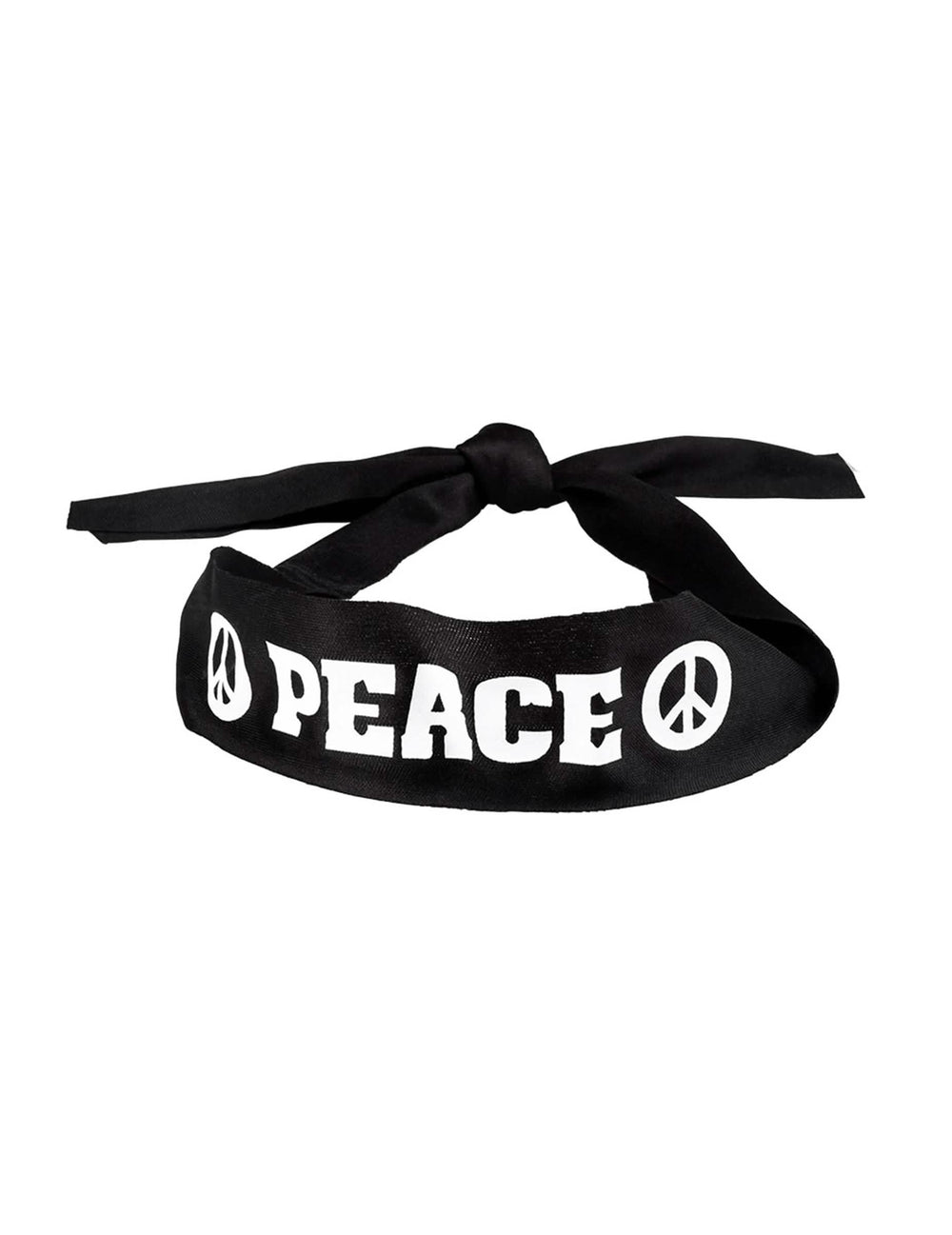 Detalle del nudo de sujeción de la diadema Peace para adulto