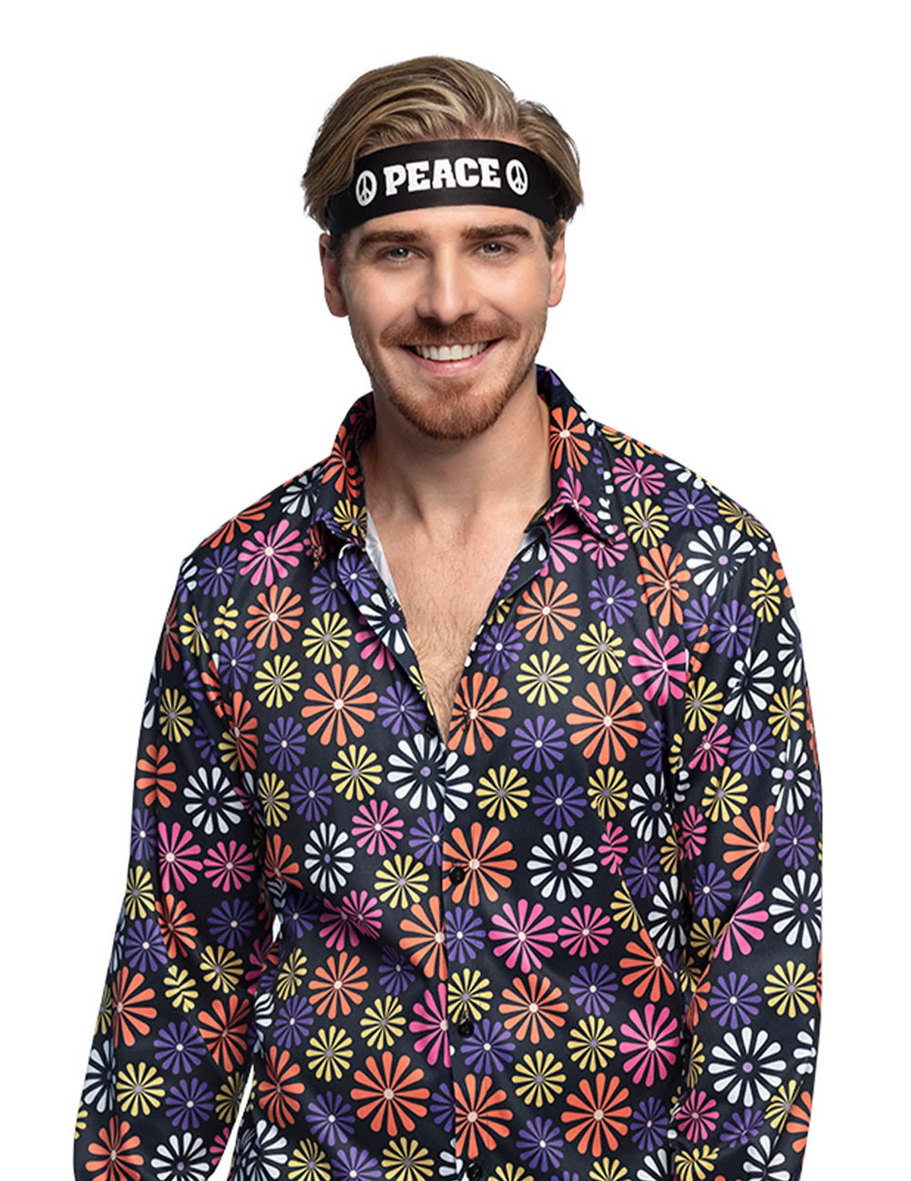 Retrato del modelo del bandeau Peace para adulto