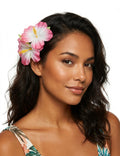 Accesorios hawaianos para el cabello y flores